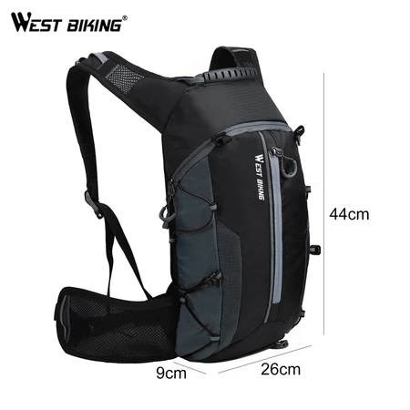 WEST HIKING/BIKING Ultralight Bike Bag With 2L Water Bladder