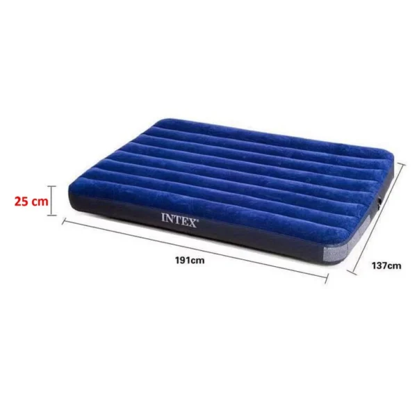 INTEX Inflatable Air bed Mattress Thick 25cm with Dura-Beam Standard Fib Double