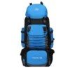 90L Waterproof Hiking Camping Backpack Trekking Bag Rucksack Large Sky Blue