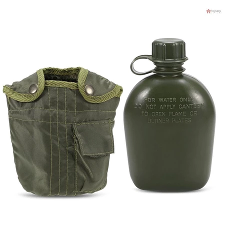 1L Outdoor Military Bottle Camping Hiking Backpacking Survival Water Bottle