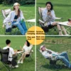 Portable Folding Recliner Lazy Chair Camping Chair